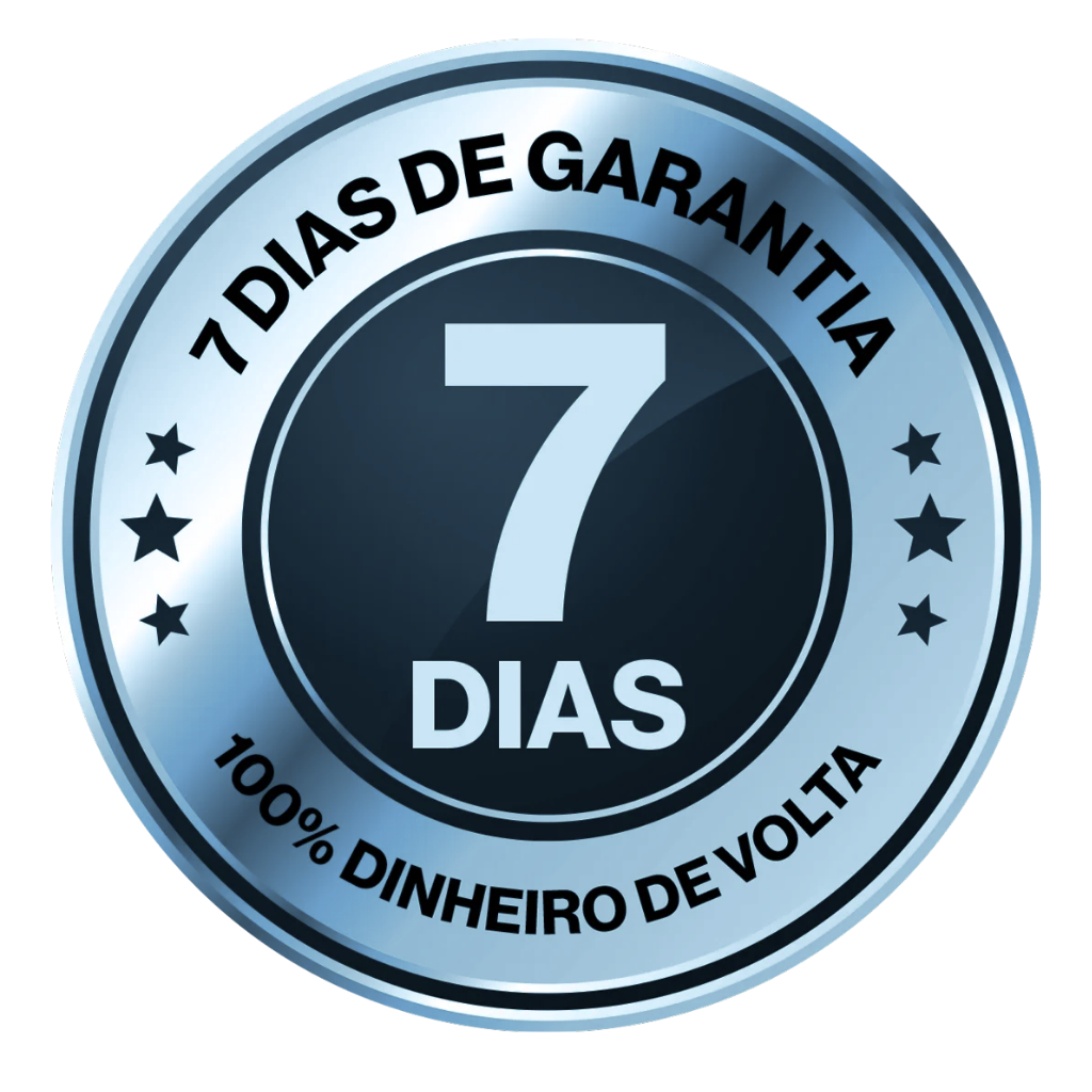 7 dias grátis de garantia